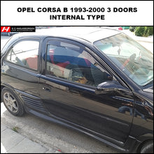 Opel Corsa Wind Deflectors