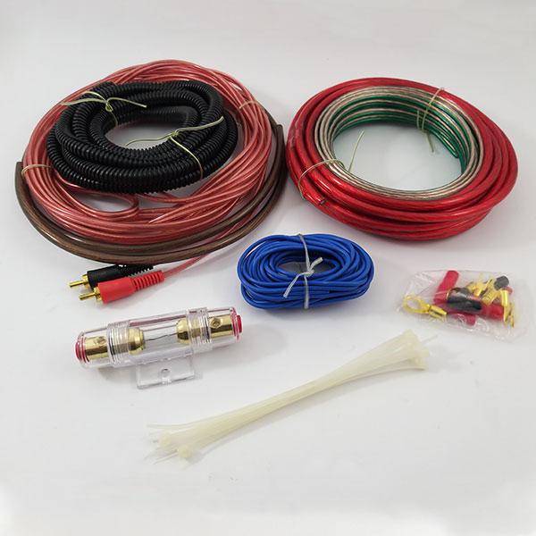 1200 W 8 Gauge Amplifier Wiring Kit G.C