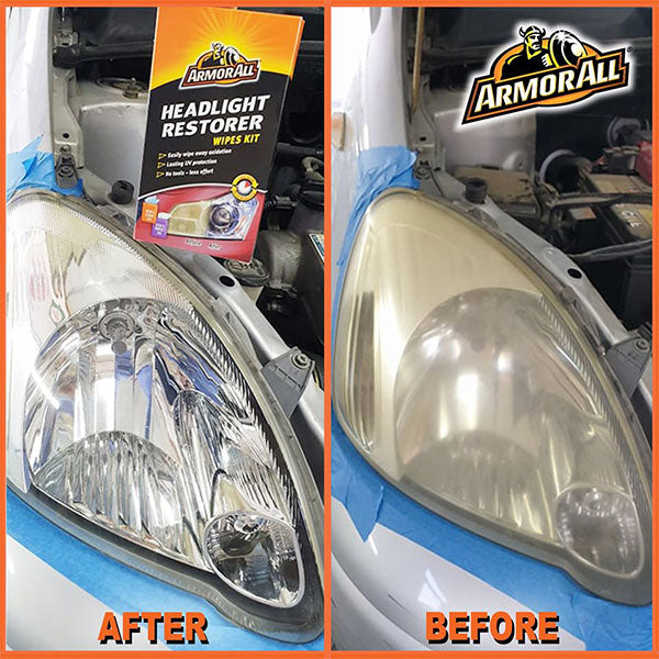 Ogas Headlight Restoration Spray Kit - Cleans & Restores Foggy, Yellow Headlights On Cars, Trucks, SUVs