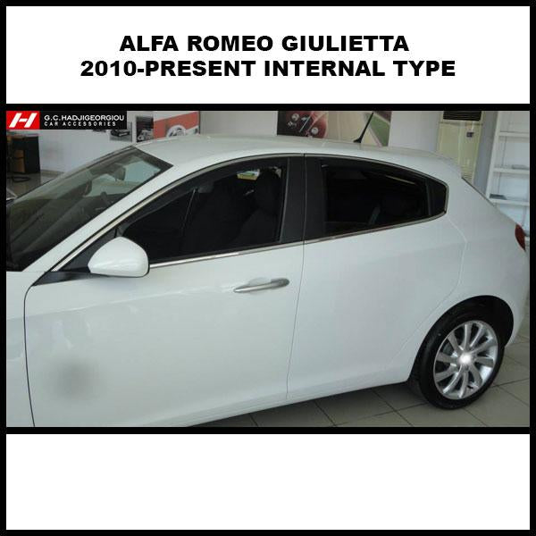 Giulietta wind deflectors online