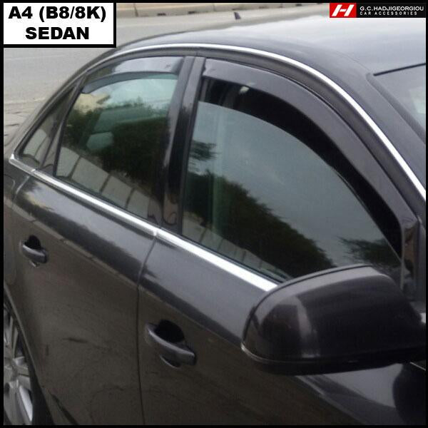 Deflectores Viento Audi A4 Avant 2017-2022 - Accesorios Ventanas Lluvia Aire Decoración