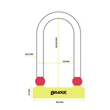 Bullock Urban XL Κλειδαριά για Ποδήλατο και Scooter