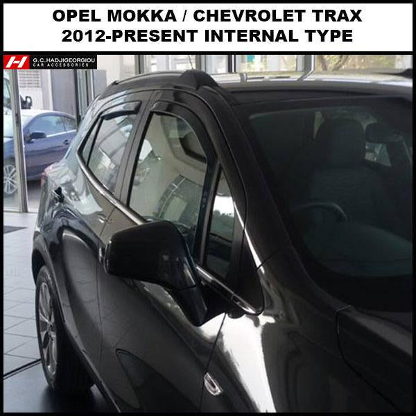 Opel Mokka Wind Deflectors - G.C.Hadjigeorgiou Car Accessories