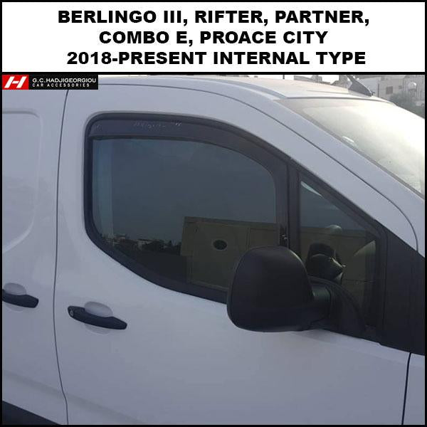 Citroen Berlingo Wind Deflectors G.C.Hadjigeorgiou Car