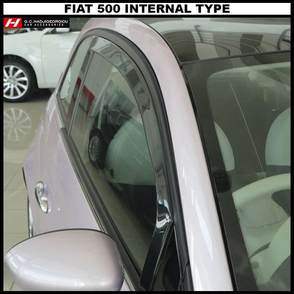 Fiat 500 wind deflectors discount