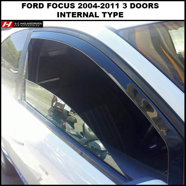 Ford focus top wind deflectors