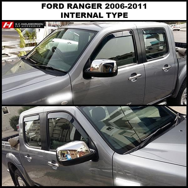 Ford Ranger Wind Deflectors