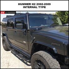 Hummer H2 Wind Deflectors