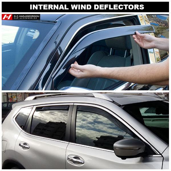 Nissan Juke Wind Deflectors - G.C.Hadjigeorgiou Car Accessories -  G.C.Hadjigeorgiou Car Accessories