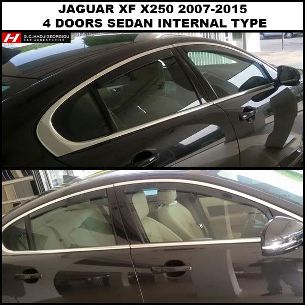Jaguar xf wind clearance deflectors