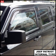 Chrysler/Jeep Patriot Wind Deflectors