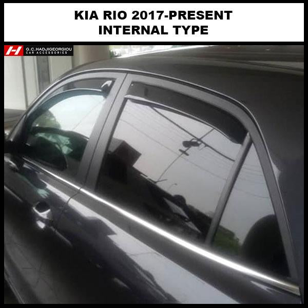 Kia rio sales wind deflectors