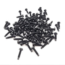 Πλαστικές Βίδες Πινακίδας Μαύρες