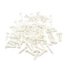 Πλαστικές Βίδες Πινακίδας Άσπρες