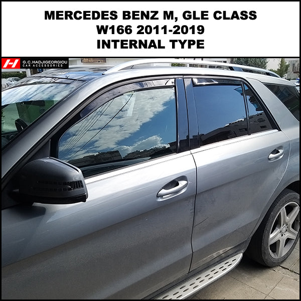Wind deflectors for online mercedes a class