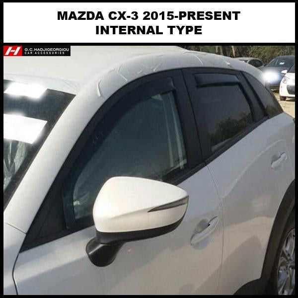 Mazda cx 3 wind shop deflectors