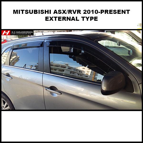 Mitsubishi asx new arrivals wind deflectors
