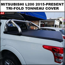 Mitsubishi L200 2015-Present Tri-Fold Tonneau Cover