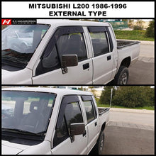 Mitsubishi L200 Wind Deflectors