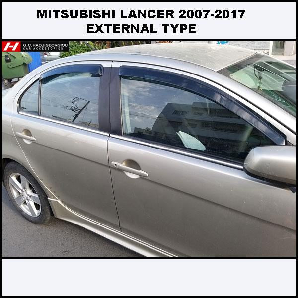 Mitsubishi Lancer Wind Deflectors G.C.Hadjigeorgiou Car