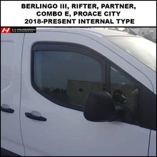 Opel Combo Wind Deflectors