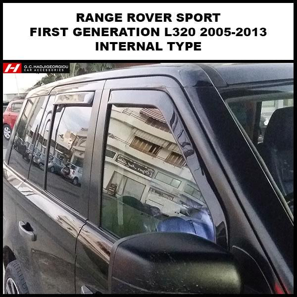 Range rover sport online wind deflectors