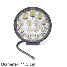 Round 14LED 9-30V 48W Lighting Lamp