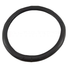 Simple Black Steering Wheel Cover 36 cm