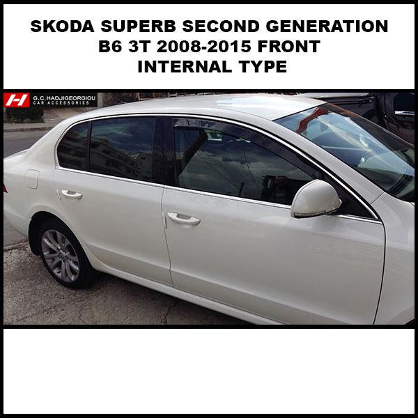 Skoda Superb Wind Deflectors Car Accessories G.C