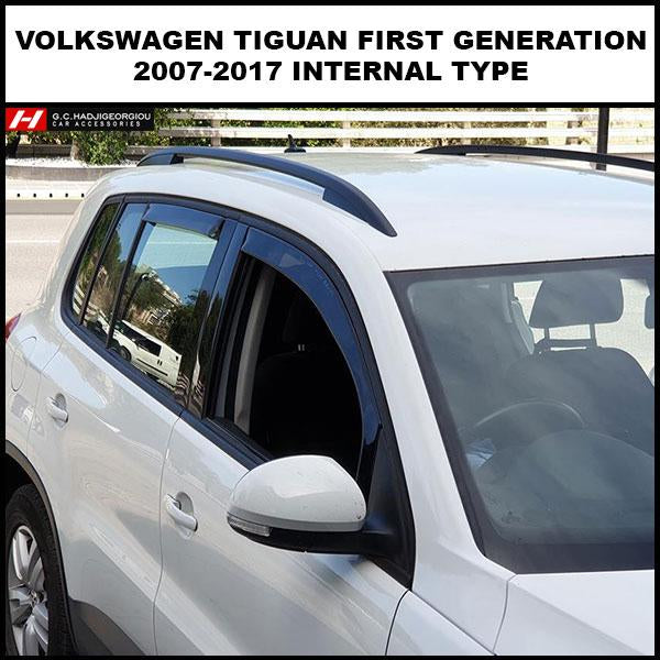 Volkswagen Tiguan Wind Deflectors - G.C.Hadjigeorgiou - G.C.Hadjigeorgiou  Car Accessories