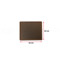 24x20 cm Black Reflective Plate