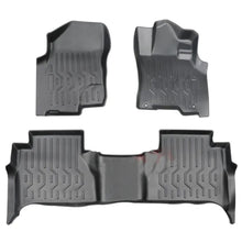 Nissan Navara D23 NP300 2015-2025 Διπλοκάμπινο Πατάκια Λαστιχένια 3D MATS 3pcs RHD