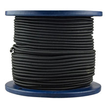 Elastic Rope Shockcord Black 8mm