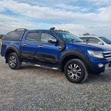 Ford Ranger T6, T7 2012-2018 Διπλοκάμπινο Φτερά Τροχών Pocket Style Πλαστικά ABS 6 pcs