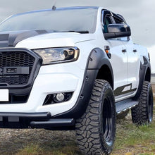 Ford Ranger T8 2018-2021 Διπλοκάμπινο Φτερά Τροχών Pocket Style Πλαστικά ABS 6 pcs