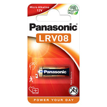 LRV08 A23 23A 12V Panasonic Micro Alkaline Battery