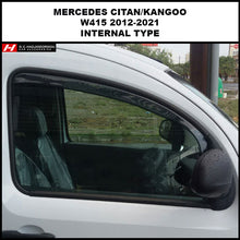Mercedes Benz Citan/Kangoo Ανεμοθώρακες