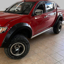 Mitsubishi L200 2005-2015 Double Cab Pocket Style ABS Plastic Fender Flares 4 pcs