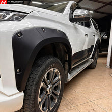 Mitsubishi L200 2019-2023 Διπλοκάμπινο Φτερά Τροχών Pocket Style Πλαστικά ABS 6 pcs