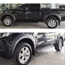 Nissan Navara D23 NP300 2021-2025 Διπλοκάμπινο Φτερά Τροχών Pocket Style Πλαστικά ABS 6 pcs (Χωρίς AdBlue)