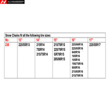 Snow Chains No230 4WD