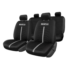 Kαλύμματα Kαθισμάτων Universal Sparco SPC3502GR Μαύρο/Γκρίζο