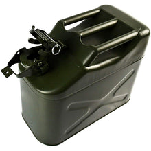 Steel Fuel Canister Green 10L HP AUTOZUBEHOR 10117