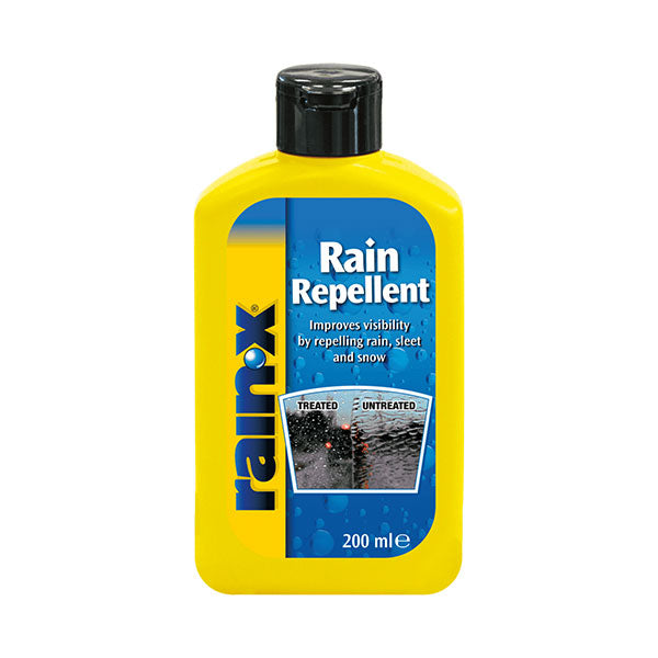Rain-X Water Repellent - repels rain & snow on windscreens