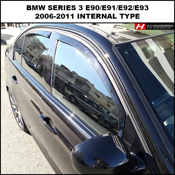 BMW Series 3 E90/E91/E92/E93 20062011 Wind Deflectors CAR ACCESSORIES LTD