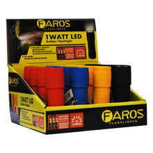 Faros Rubber Flashlight 1 Watt Led