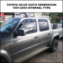 Toyota Hilux Wind Deflectors