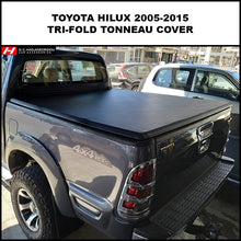 Toyota Hilux 2005-2015 Αναδιπλούμενος Μουσαμάς Tri-Fold