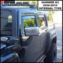 Hummer H3 Wind Deflectors