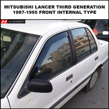 Mitsubishi Lancer Wind Deflectors